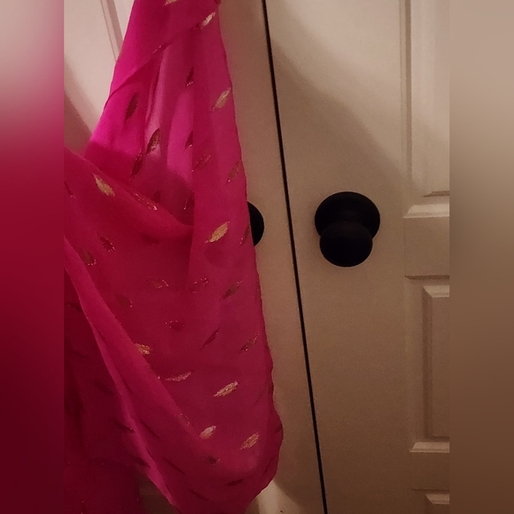 Preowned Lilly Pulitzer size 4 hot pink 👚 dress - Picture 5 of 13